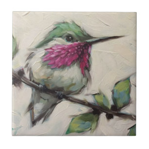 Ceramic Tile - Hummingbird