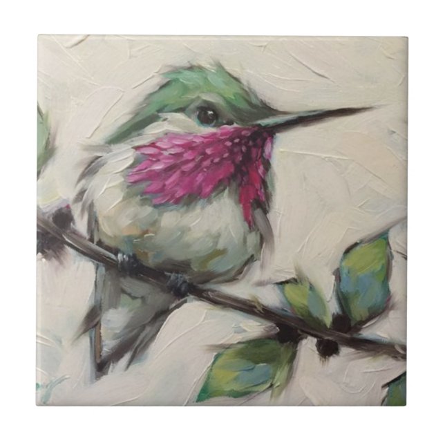 Ceramic Tile - Hummingbird (Front)