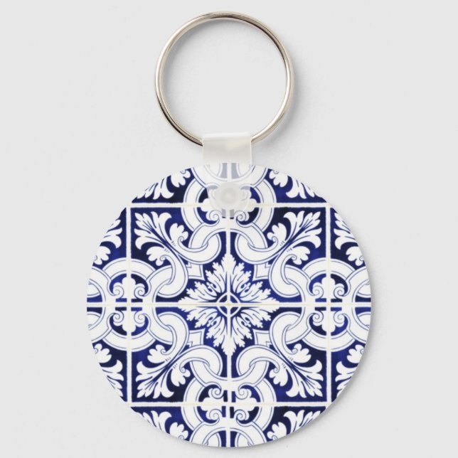 Ceramic Tile Keychain (Front)