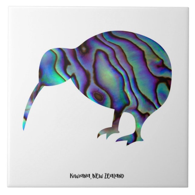 Ceramic Tile Kiwiana Wall Art (Front)