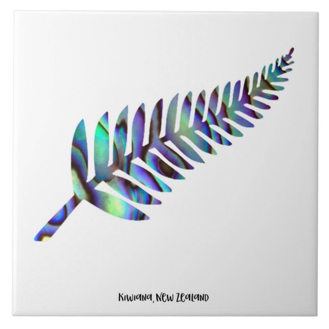 Ceramic Tile Kiwiana Wall Art (Front)