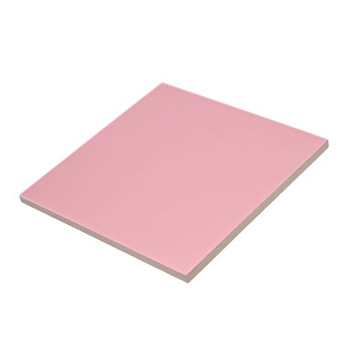 CERAMIC TILE - LIGHT PINK | Zazzle