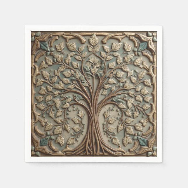Ceramic Tile Napkins (Front)