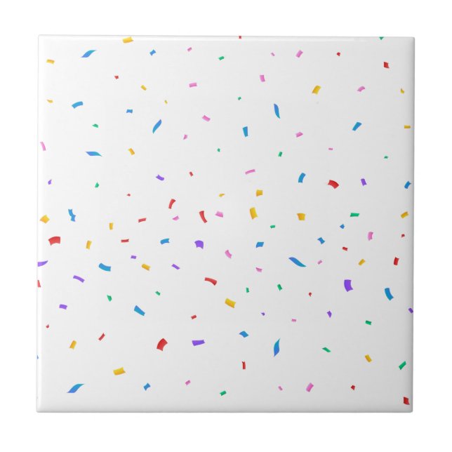 Ceramic Tile Pastel Colors Confetti (Front)