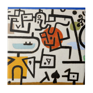 CERAMIC TILE : PAUL KLEE