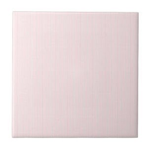 Ceramic Tile Pink Stripe