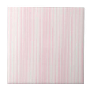 Ceramic Tile Pink Stripe