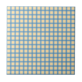 Ceramic Tile, Small- WINDOWPANE-BLUE Ceramic Tile