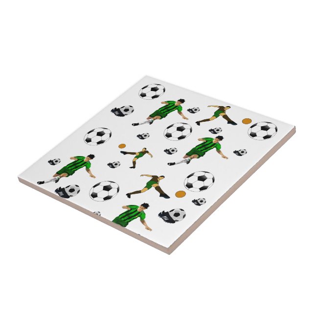 Ceramic Tile Soccer (Side)