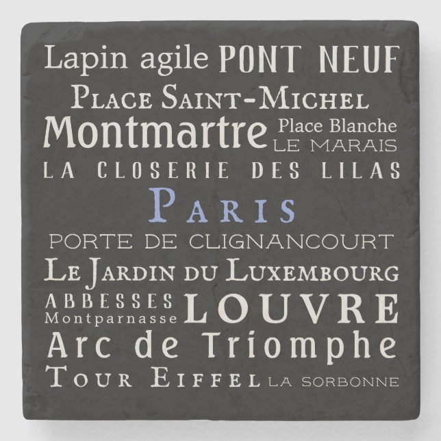 Ceramic Tile Stone Coaster (Front)