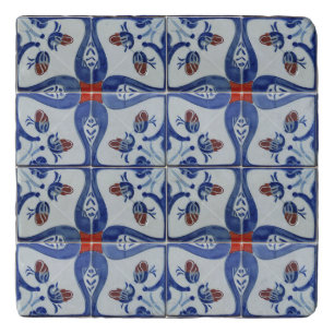 Ceramic Tile Style Pattern Trivet