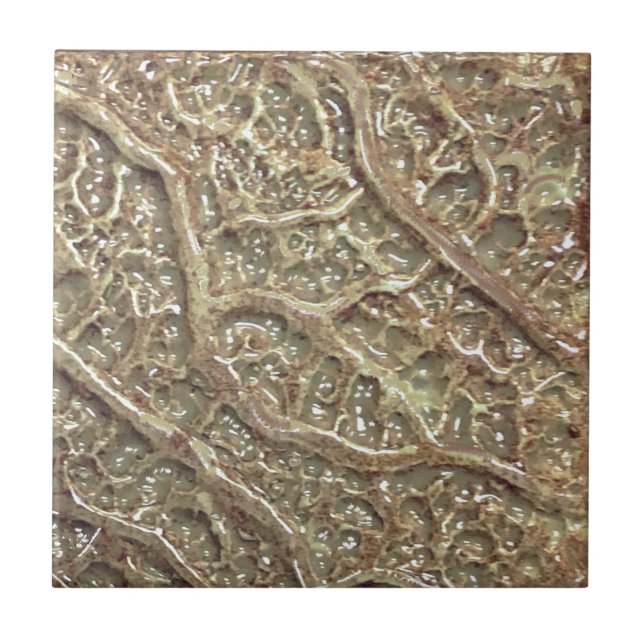 Ceramic Tile Textured Taupe (Front)