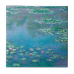 CERAMIC TILE : "WATERLILIES" BY MONET<br><div class="desc">"WATERLILIES" BY CLAUDE MONET</div>