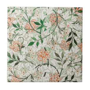 CERAMIC TILE : WILLIAM MORRIS: JASMINE