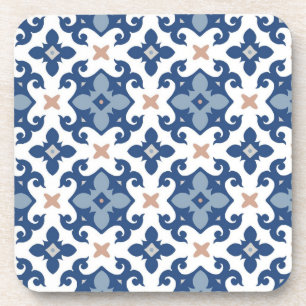 Ceramic tiles pattern beverage coaster