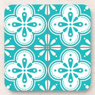 Ceramic tiles pattern beverage coaster