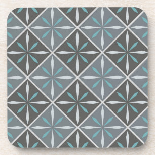 Ceramic tiles pattern beverage coaster