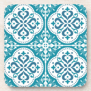 Ceramic tiles pattern beverage coaster