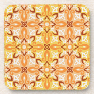 Ceramic tiles pattern beverage coaster