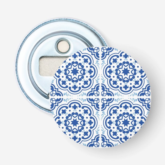 Ceramic tiles pattern bottle opener (Front)