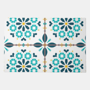 Ceramic tiles pattern doormat