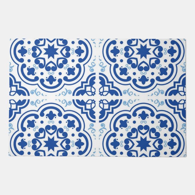 Ceramic tiles pattern doormat (Front)