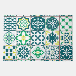 Ceramic tiles pattern doormat