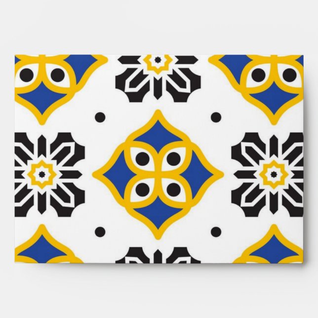Ceramic tiles pattern envelope (Front)