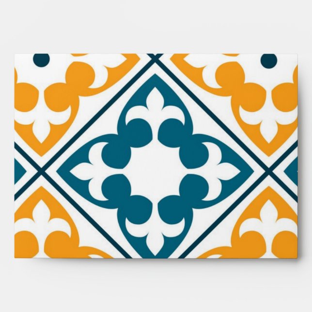 Ceramic tiles pattern envelope (Front)