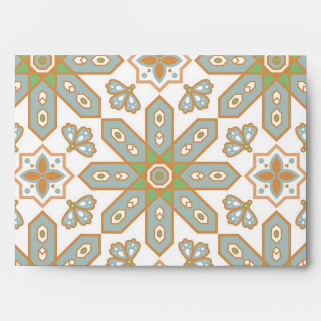Ceramic tiles pattern envelope (Front)