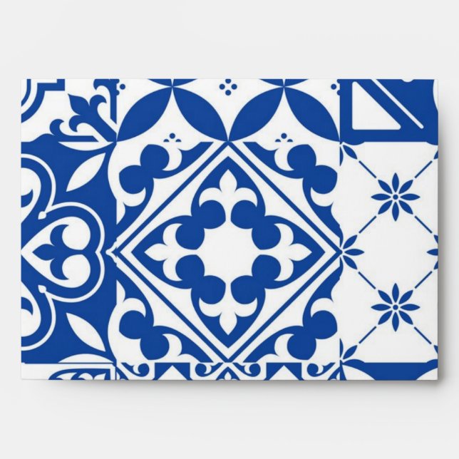 Ceramic tiles pattern envelope (Front)