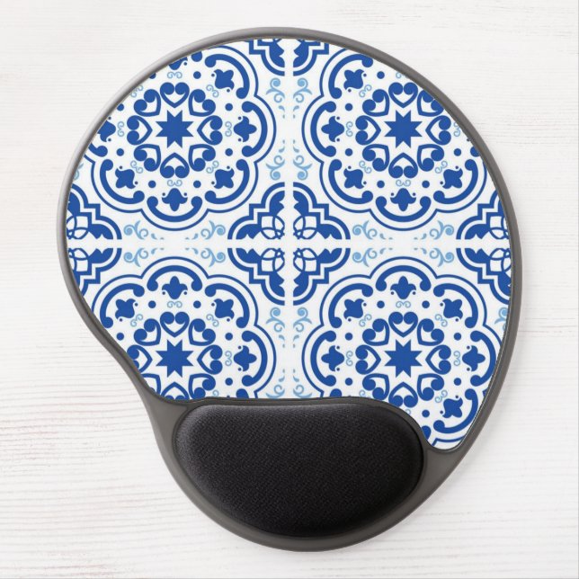 Ceramic tiles pattern gel mouse pad (Front)