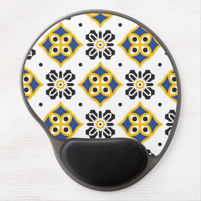 Ceramic tiles pattern gel mouse pad (Front)