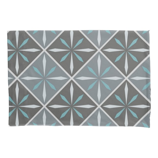 Ceramic tiles pattern pillow case (Front)