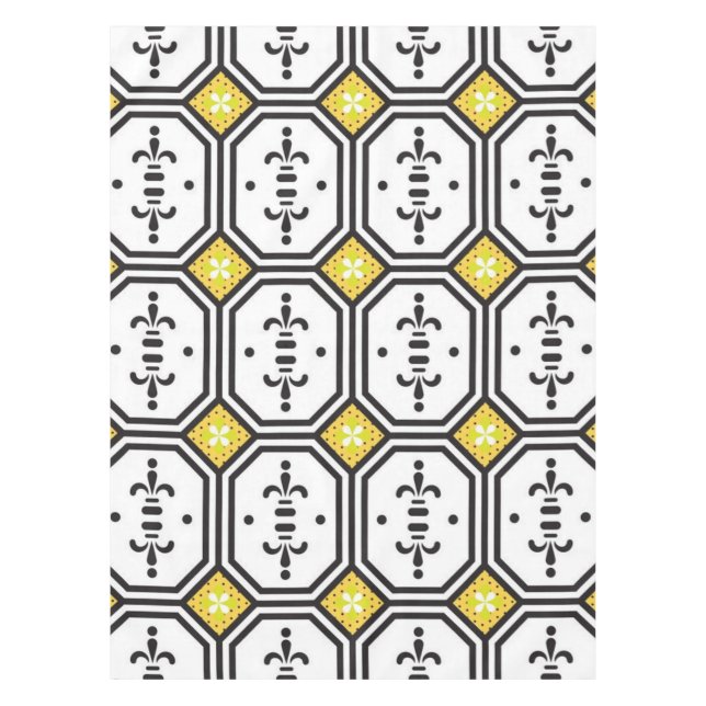 Ceramic tiles pattern tablecloth (Front)
