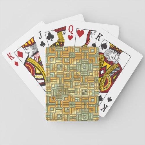 ceramic tiles poker cards