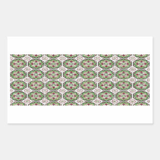 Ceramic tiles rectangular sticker