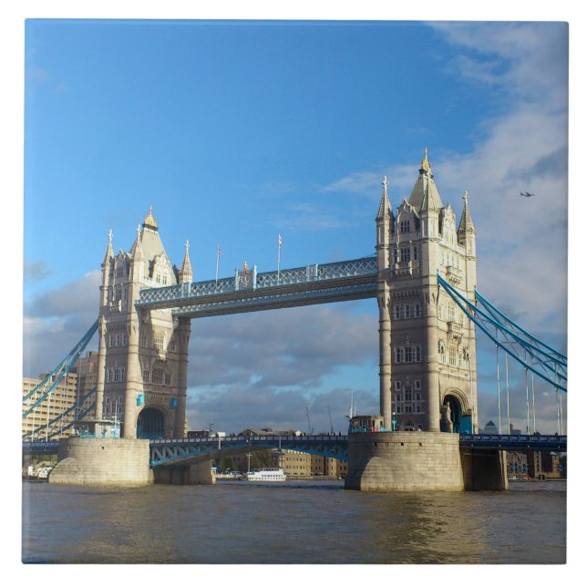 Ceramic Tiles. Tower Bridge London. Tile (Front)