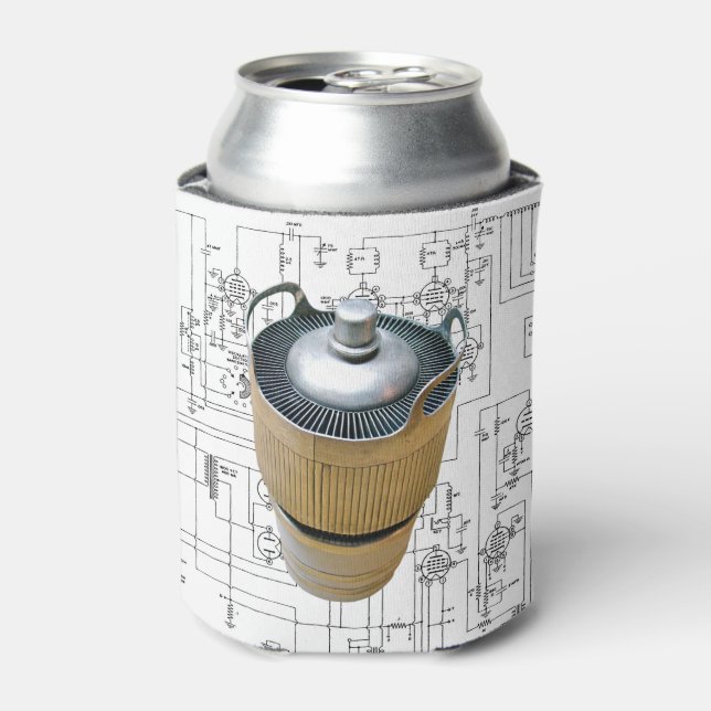 Ceramic Transmitting Tube Schematic Can Cooler (Can Front)
