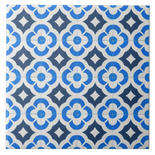 Ceramic Wall Tile _ Square Blues