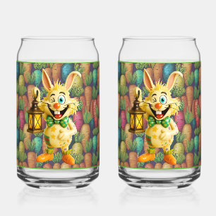 Ceramic Zany Rabbit Soda Glass