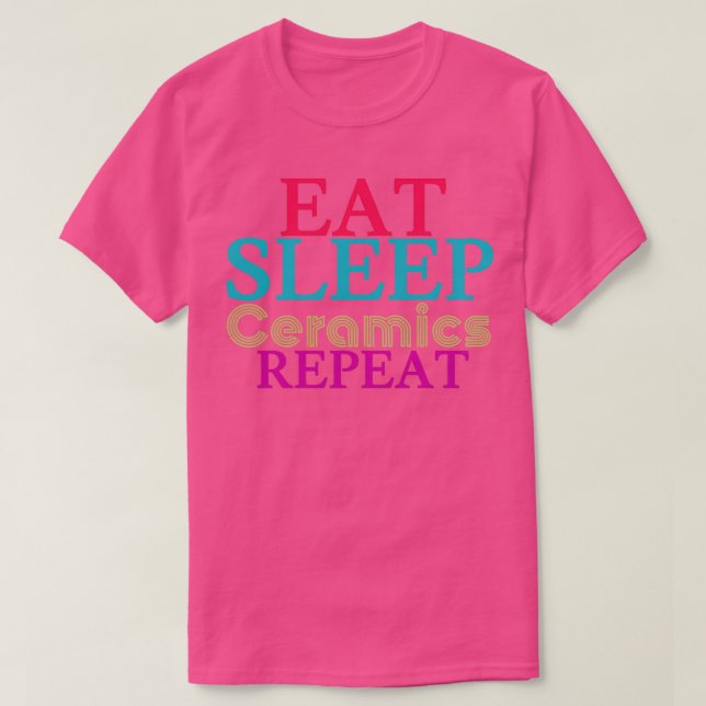 ceramics 3 T-Shirt (Design Front)