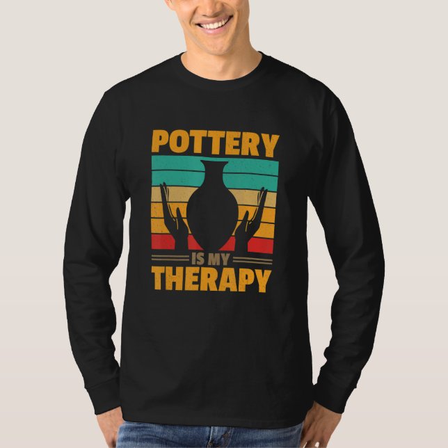 Ceramics Potter Pottery 12 T-Shirt (Front)