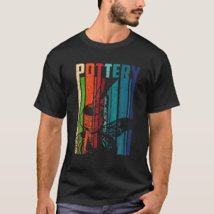 Ceramics T Shirt Retro Vintage Pottery Shirt Wheel