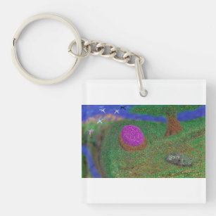Cera's Dragon Egg Keychain