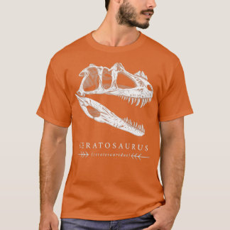 Ceratosaurus dinosaur skull T-Shirt
