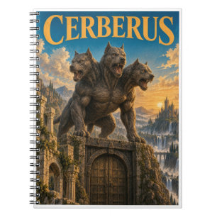 Cerberus, Gothic Fantasy Monster Notebook