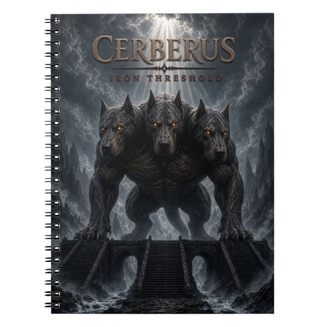 Cerberus Iron Threshold Dark Cinema Notebook (Front)