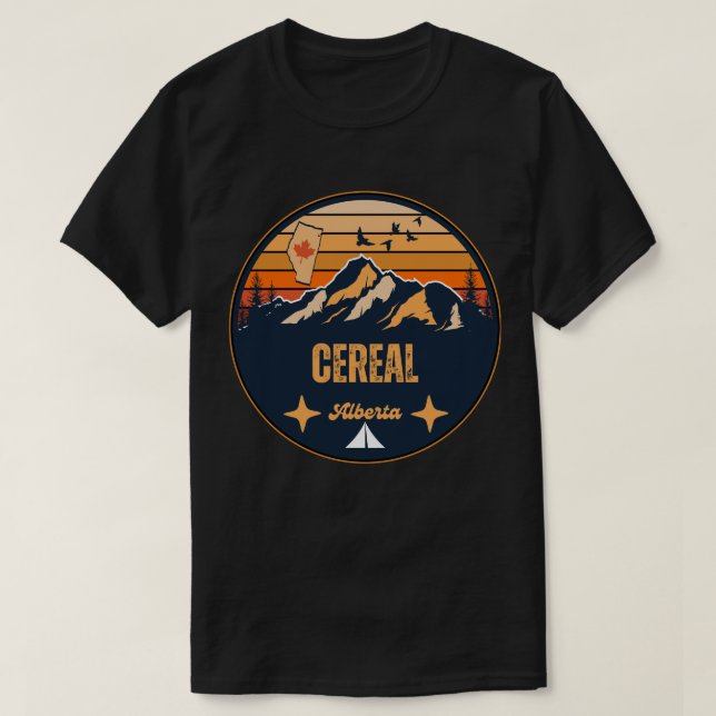 Cereal, Alberta T-Shirt (Design Front)