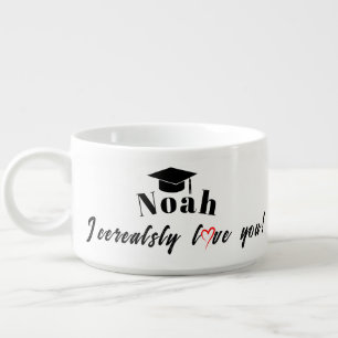 Cereal Bowl Grad Gift - Funny Pun Graduation